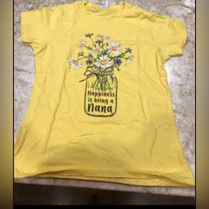 Happiness is being a nana t shirt